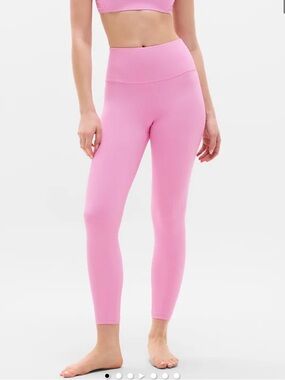 NWT Athleta 7/8 Elation High-Rise Pink Leggings
